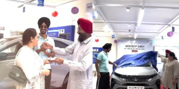 Arshdeep Singh Gifts Tata Curvv to his Mom