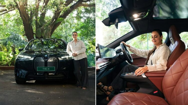 Dia Mirza Buys BMW iX