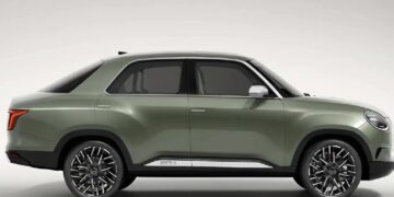 Hindustan Ambassador Electric Rendering