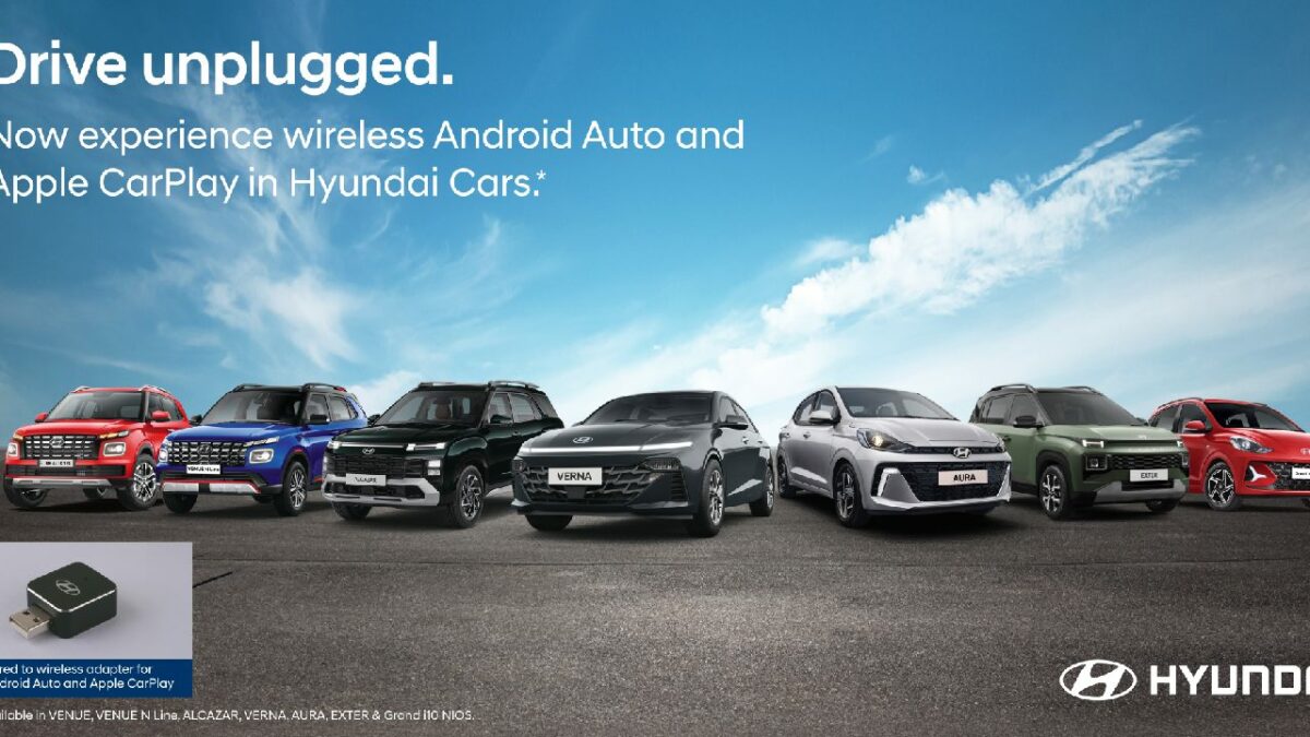 Hyundai Cars Get Wireless Apple CarPlay and Android Auto