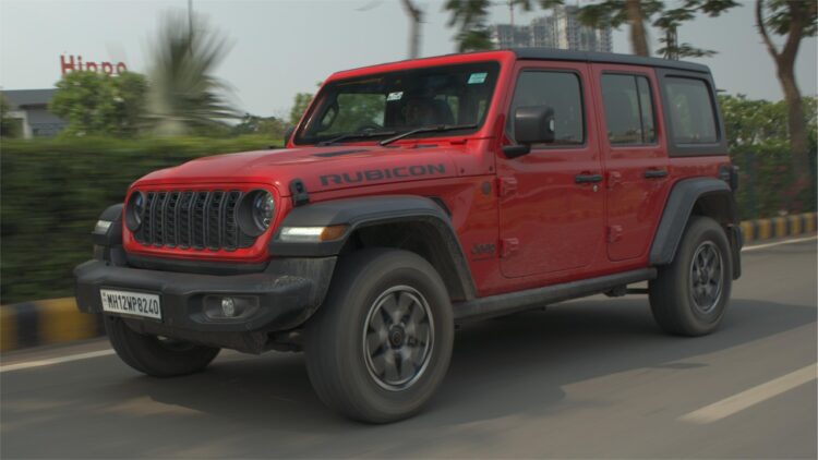 Jeep Wrangler Rubicon Front Three Quarters