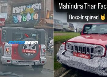 Mahindra Thar Facelift To Have Elements from Roxx