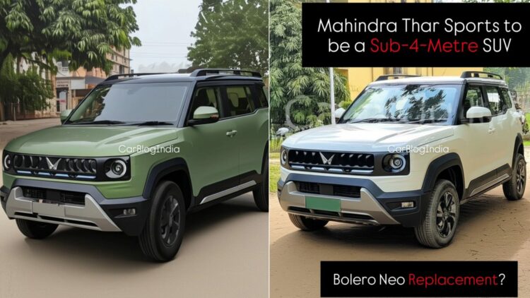 Mahindra Thar Sports to Debut Soon