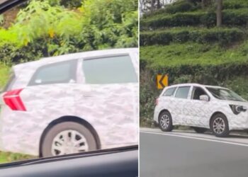 Mahindra XUV700 Facelift Spied Testing