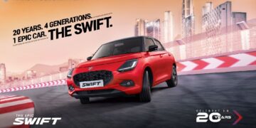 Maruti Swift Celebrates 20 Years in India