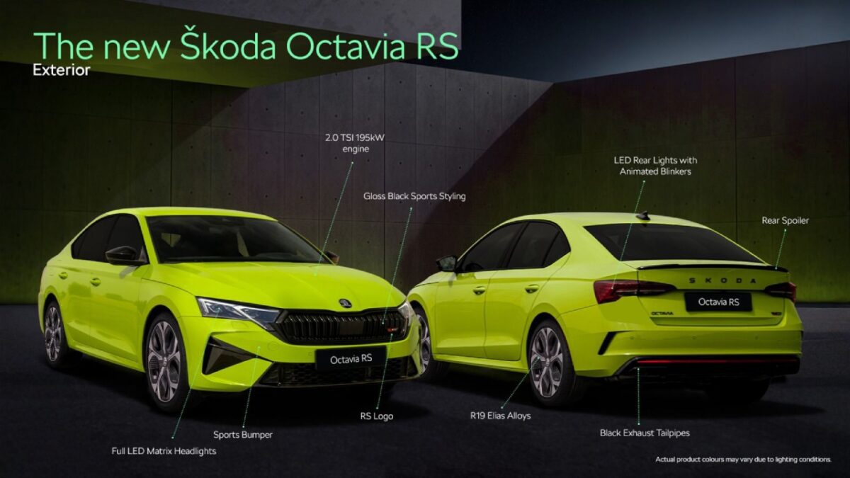 New Skoda Octavia RS Launched in India