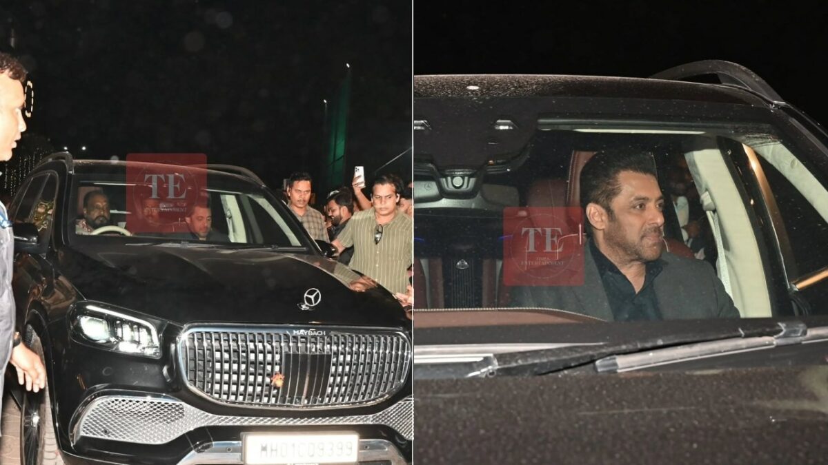Salman Khan Buys Bulletproof Mercedes Maybach GLS600