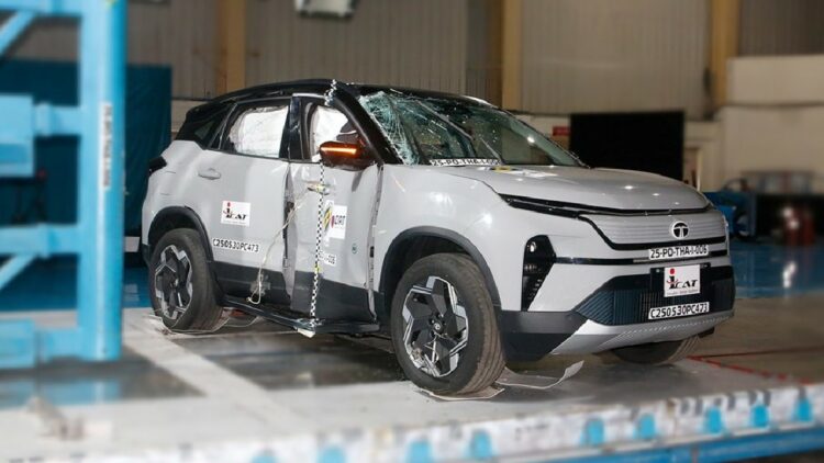 Tata Harrier EV Score Same as Mahindra XEV 9e at Bharat NCAP