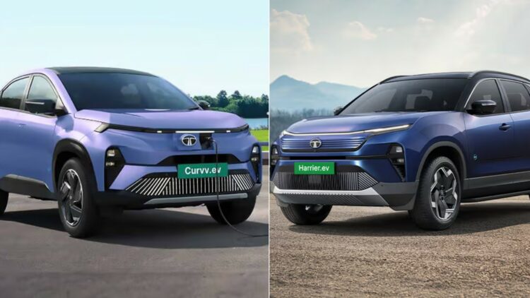 Tata Harrier EV vs Tata Curvv EV Specs Features Price Comparison