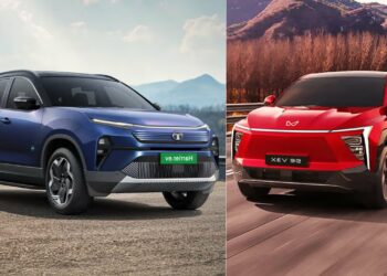 Tata Harrier EV vs Mahindra XEV 9e Specs Price Comparison