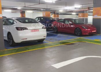 Tesla Model 3 Spotted in Pune