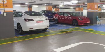 Tesla Model 3 Spotted in Pune