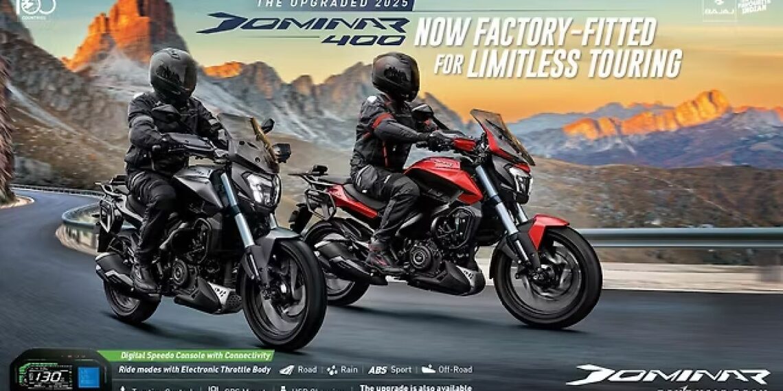 2025 Bajaj Dominar 400 and 250 Launched