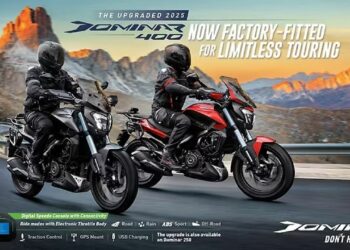 2025 Bajaj Dominar 400 and 250 Launched