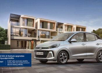 Hyundai Aura S AMT Official Image