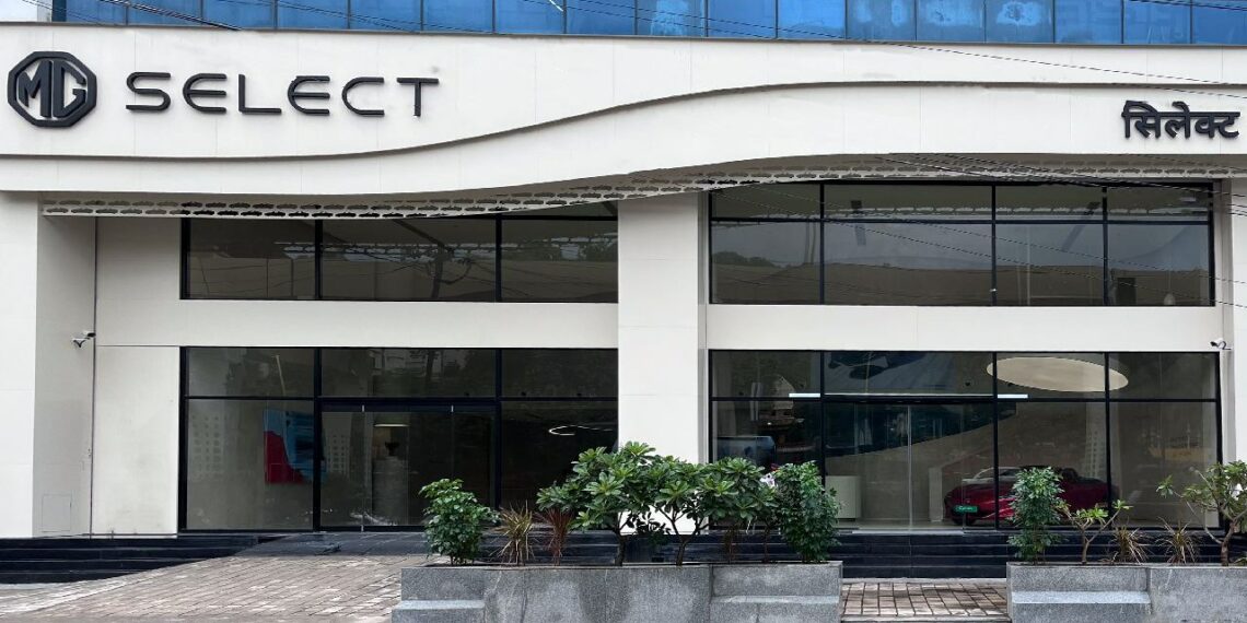 First MG Select Showroom in India in Thane