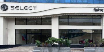 First MG Select Showroom in India in Thane