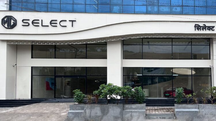 First MG Select Showroom in India in Thane