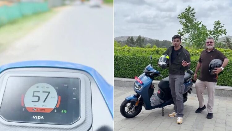 Hero Vida VX2 Acceleration Test