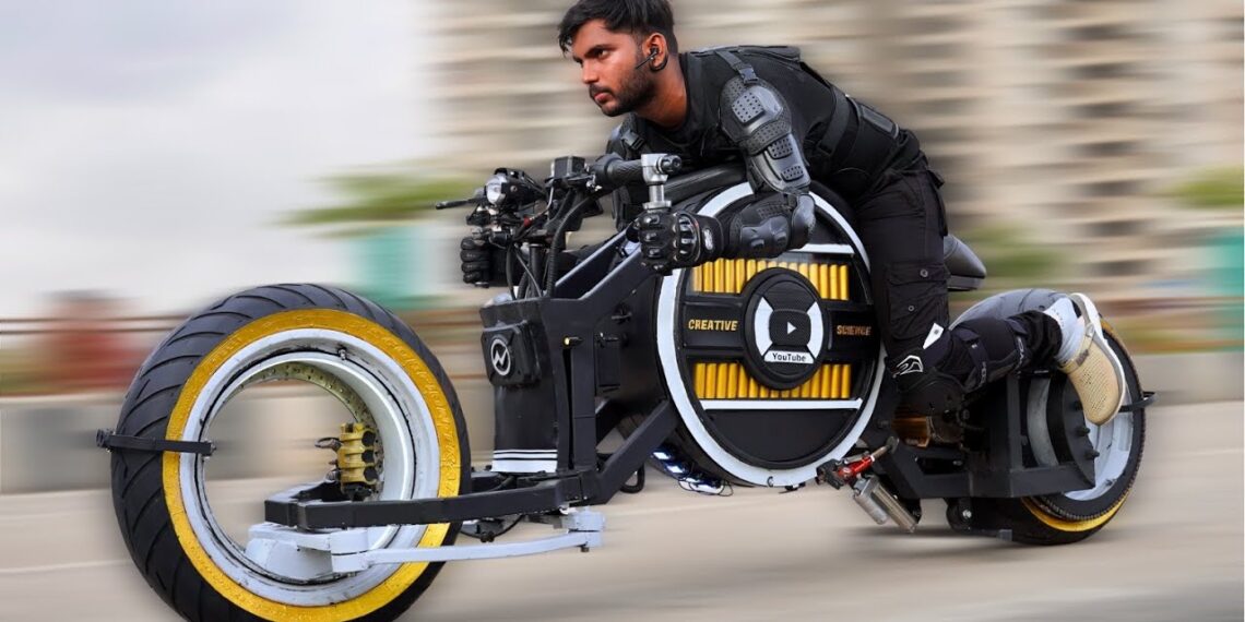 Homemade Hubless Electric Bike