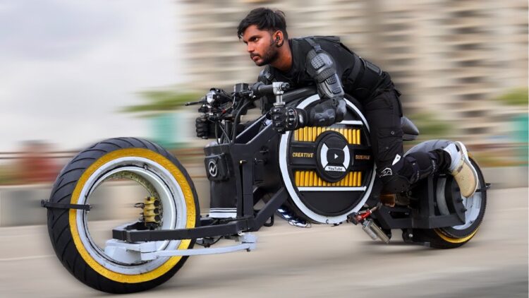 Homemade Hubless Electric Bike