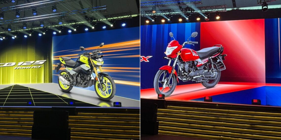 Honda Shine 100 DX and CB125 Hornet Debut