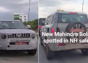 Mahindra Thar Sport New Bolero Spied