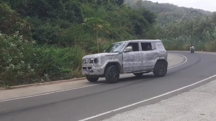 Mahindra Thar Sports / New Bolero Neo Spied Testing