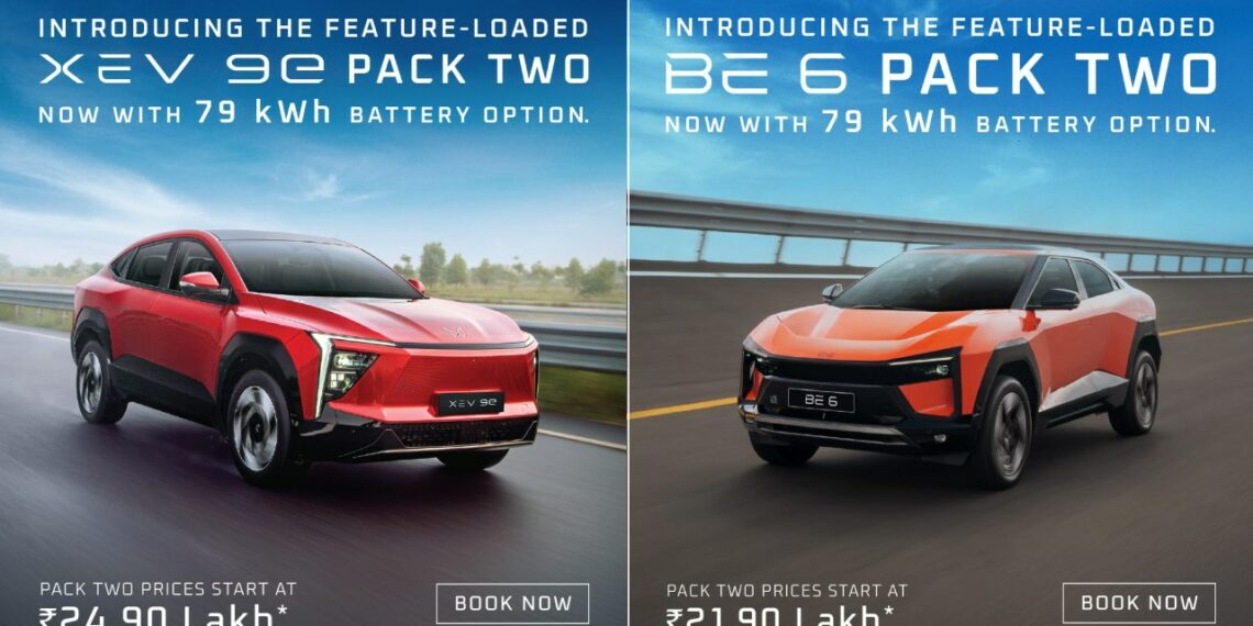 mahindra xev9e be6 pack-two deliveries commence