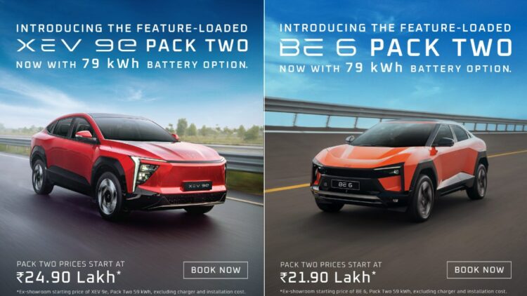 Mahindra XEV 9e and BE 6 Pack Two Deliveries Start