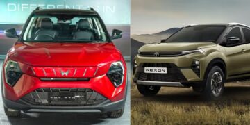 Mahindra XUV3XO vs Tata Nexon Creative Plus Comparison
