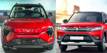 Mahindra XUV 3XO RevX vs Maruti Brezza Comparison