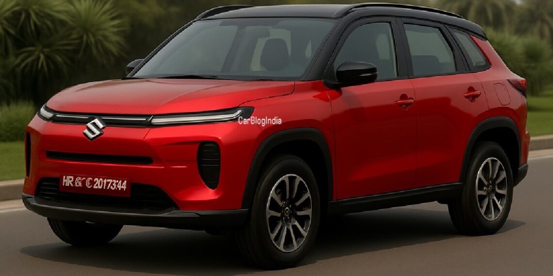 Maruti Victoris Rendering Front Profile