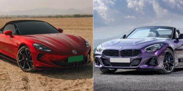 MG Cyberster vs BMW Z4 Specs Price Features Comparison
