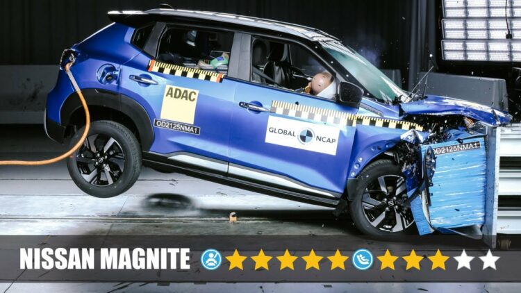 new nissan magnite global ncap 5-stars