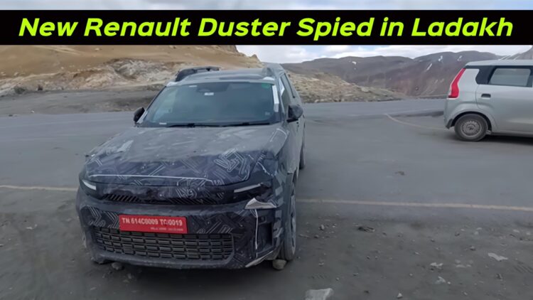 new renault duster spied ladakh