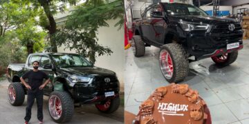 Parmish Verma Buys Toyota Hilux with Custom Alloy Wheels and Lift Kit