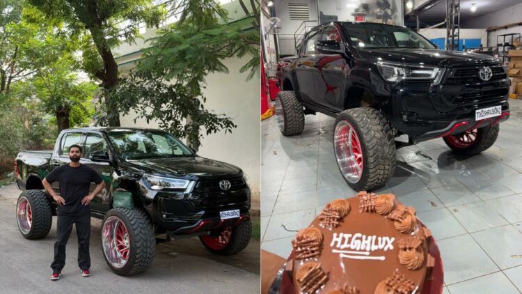 Parmish Verma Buys Toyota Hilux with Custom Alloy Wheels and Lift Kit