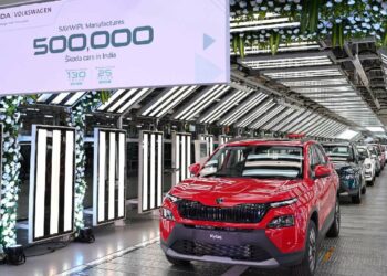 Skoda Auto Volkswagen Indian Rolls Out 500000th Car in India