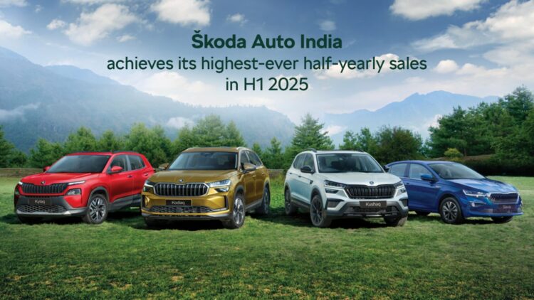 Skoda Highest-Ever Half-Yearly Sales