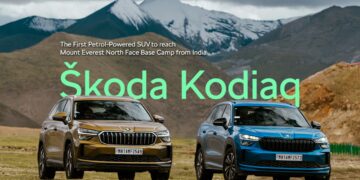 Skoda Kodiaq First Petrol SUV from India to Reach Mount Everest North Face Base Camp