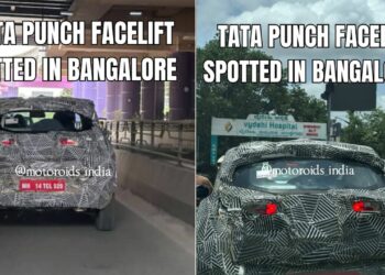 Tata Punch Facelift Spotted Testing