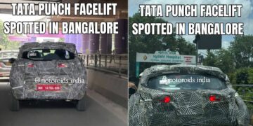 Tata Punch Facelift Spotted Testing
