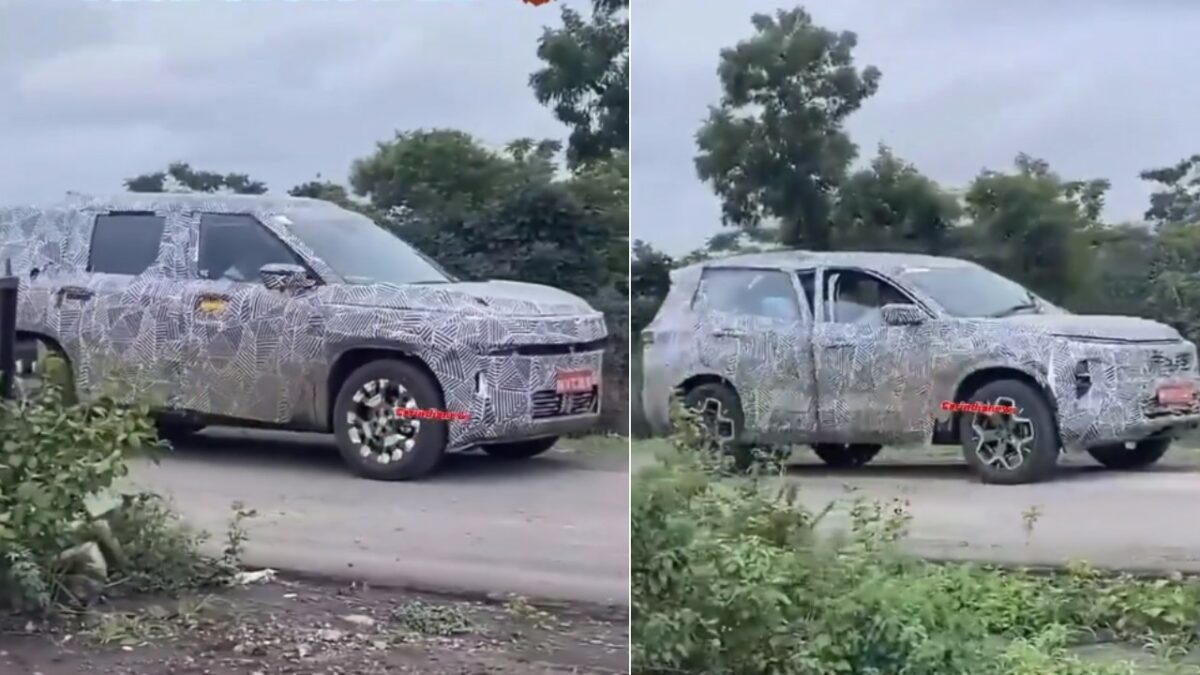 Tata Safari EV and Sierra EV Spotted