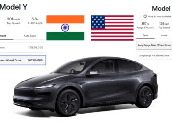 Tesla Model Y Price Comparison India vs USA