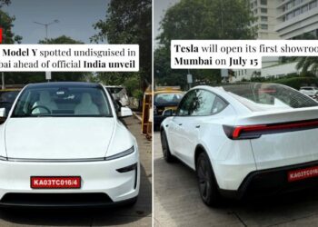 Tesla Model Y Spotted in India