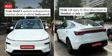 Tesla Model Y Spotted in India