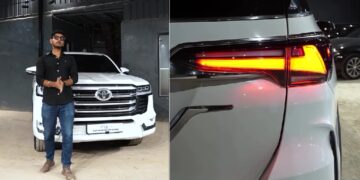 Toyota Fortuner Converted to Land Cruiser LC300 on Sale