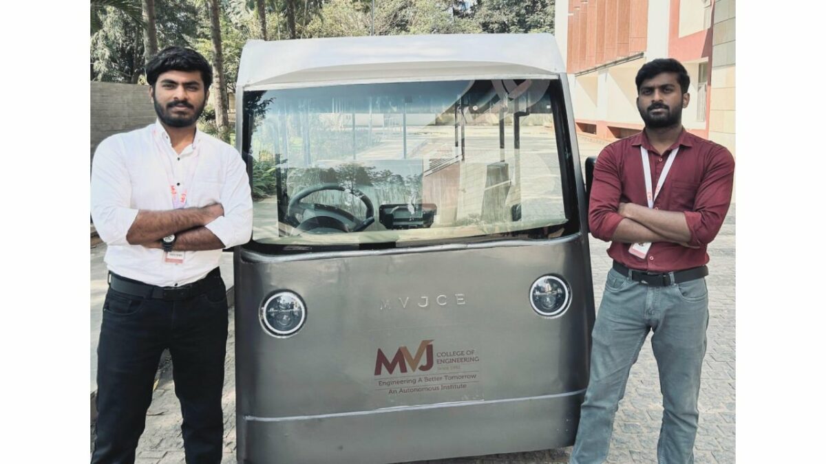 Engineering Students Create 12-seat EV
