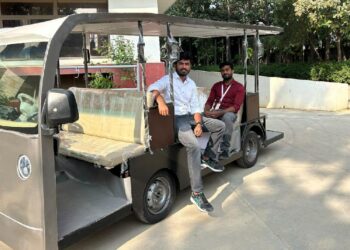 Engineering Students Create 12-seat EV